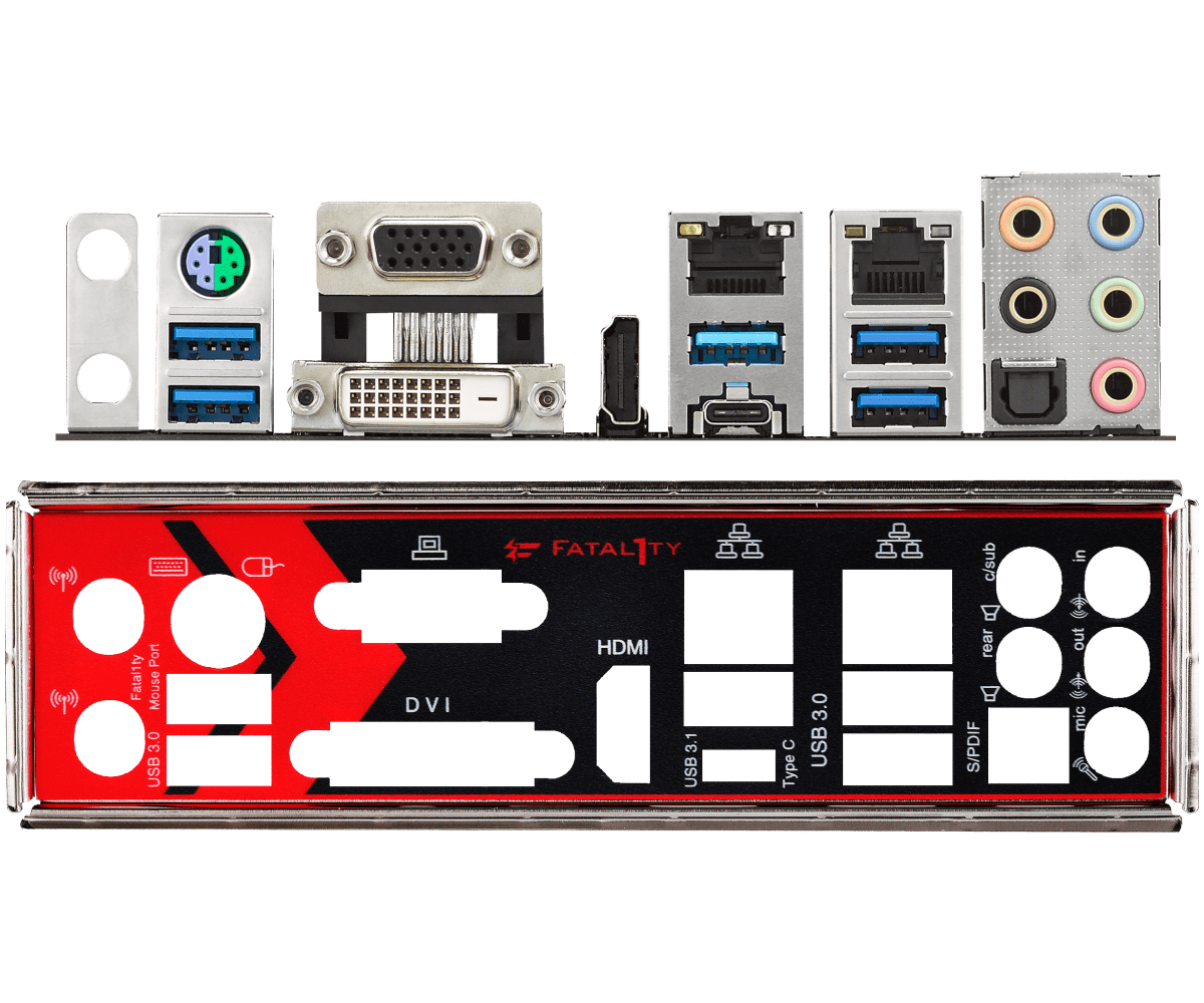 Asrock Fatal1ty Z270 Gaming K6 Motherboard Specifications On